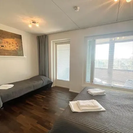 Lejlighed Kotimaailma - Premium 2 Bedroom With Terrace & Sauna